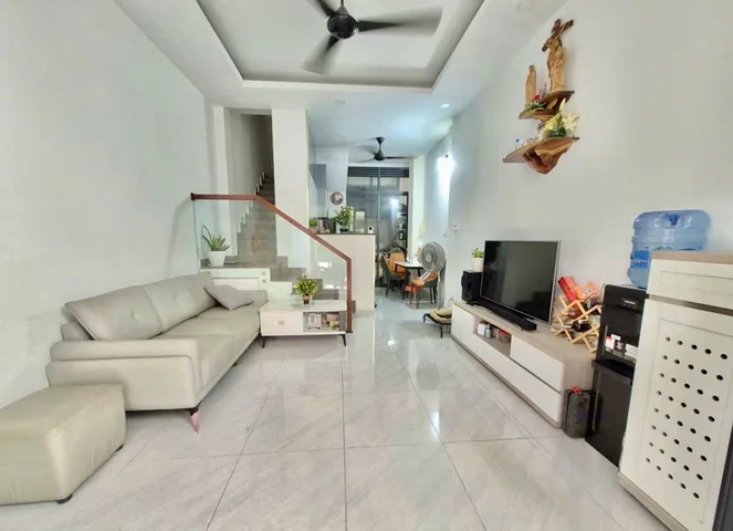 (Khu VIP Sân bay - Sát vách Công viên Gia Định) Hẻm ô tô sát nhà - 7.x tỷ - 4x12m (48m²) - 5 Tầng BTCT mới cứng, Tặng full nội thất xịn vào ở ngay