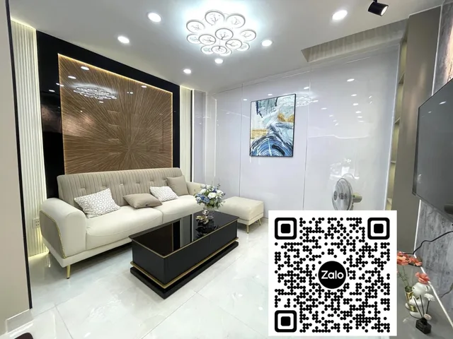 (Khu VIP Thông Tây Hội) Hẻm ô tô 5m - 7.x tỷ - 3.8x11.2m (43m²) - Siêu phẩm 5 tầng đúc mới đẹp, Thiết kế lửng hiện đại, Ô tô ngủ trong nhà