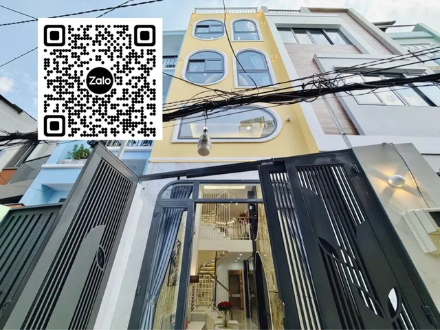 (Khu trung tâm Ngã 5 - Nở hậu đại phát 5m) Hẻm thông thoáng - 7.x tỷ - 3.1x13m (43m²) - Siêu phẩm 5 tầng đúc mới tinh, Thiết kế lửng hiện đại, Có phòng ngủ trệt lý tưởng