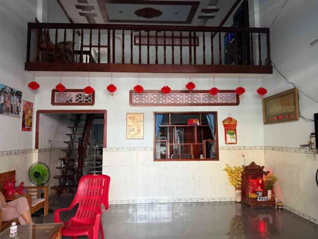 Bán Nhà 2MT trước sau, mặt tiền trước đường 6m, MT sau 8m.PHan Đăng Lưu Dĩ An