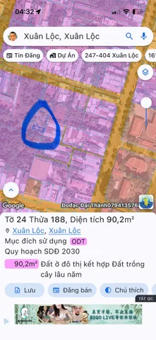 Bán Đất full thổ cư giá 800 triệu tại đường bê tông 4m vào đất kích thước đất là 5x 18 đẹp ngay trung tâm chỉ 800 triệu Thị trấn Gia Ray Huyện Xuân Lộc Đồng Nai