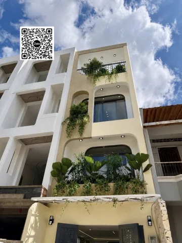 (Gần Chợ Thạch Đà - Hẻm trước nhà 6m để xe thoải mái) Trục Phạm Văn Chiêu An Hội Tây - 6.x tỷ - 3.1x16m (46m²) - 4 Tầng BTCT kiên cố có sân thượng, 3 Phòng ngủ khép kín hoàn chỉnh