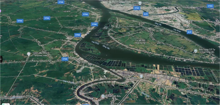 Bán Đất 15000m2 giá 9.5 tỷ tại Xã Long Kiến Huyện Chợ Mới An Giang