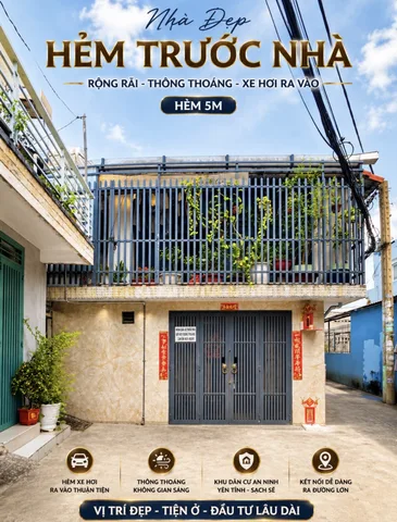 Hàng hiếm giáp KDC Tên Lửa - DT 6x9m - lô góc - 2 tầng - hẻm xe hơi - chỉ 3,7 tỷ