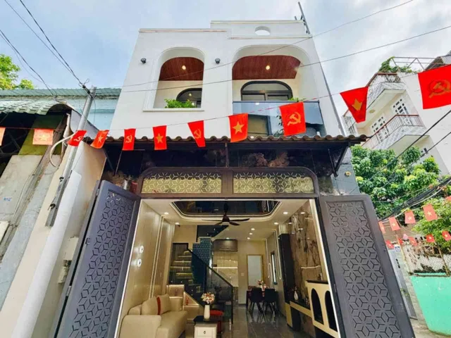 (Gần đường Số 59) Hẻm ô tô 1 chiều - 4.x tỷ - 44m² - Nhà mới spa đẹp keng, có phòng ngủ trệt, tặng full nội thất
