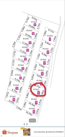 Bán Đất 60m2 có sẵn 60 m2 thổ cư giá 380 triệu tại - Chọn - Xã Lưu Kiếm.l/h:076.231.9990 e Thúy