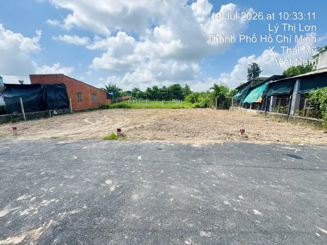 Bán Đất 100m2 có sẵn 99 m2 thổ cư giá 700 triệu tại Đường Trung Lập Xã Trung Lập Thượng Huyện Củ Chi TP. Hồ Chí Minh