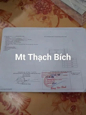 BÁN LÔ ĐẤT MẶT TIỀN KHU DÂN CƯ THẠCH BÍCH, QUẢNG NGÃI GIÁ 3,9 TỶ