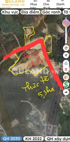 2000mv thổ cư tổng 5.3 ha giá bán 50 tỷ ( giá cũ 60 tỷ)