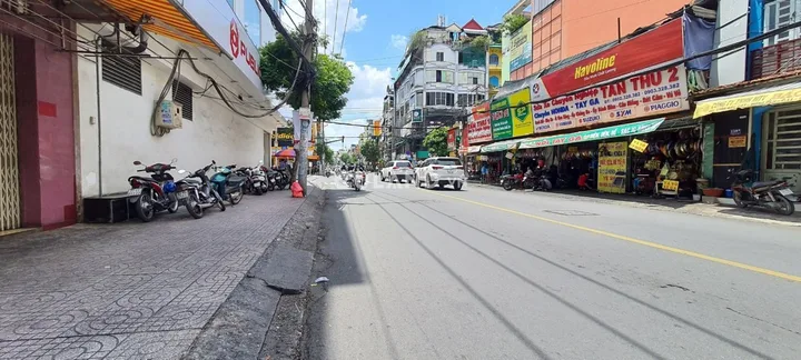 cho thuê nhà mặt tiền đường bình trị đông A