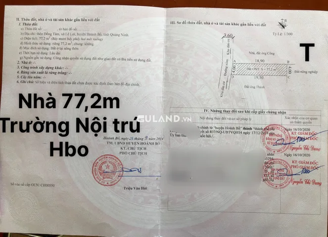 Bán Đất Tặng Nhà Gần Trường Dân Tộc Nội Trú Hbo