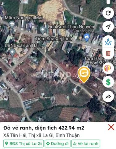 Bán đất nền có sẵn thổ cư 80m²