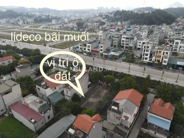 BÁN ĐẤT MẶT ĐƯỜNG TO GIÁP LIDECO 2,HÀ KHÁNH,HẠ LONG
