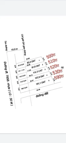 Bán bán  đất thổ cư 145m² , giá 520 triệu tại, Xã Tân Hội, Huyện Tân Châu, Tây Ninh